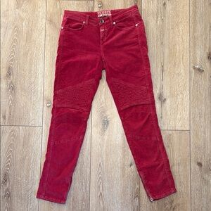 CLOSED Corduroy Moto Style Pants